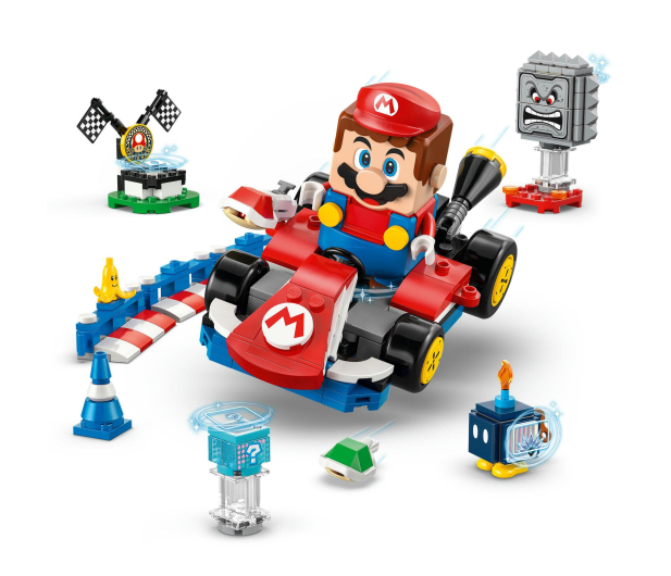 LEGO Super Mario 72043 Mario Kart™ Interaktywna figurkaMario i Standard Kart - 1331715 - zdjęcie 5